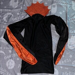 Kids Black and Orange Halloween Costume